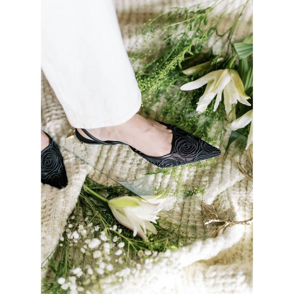 NEW ARTEANA women's sorrento 30 slingback pump in black